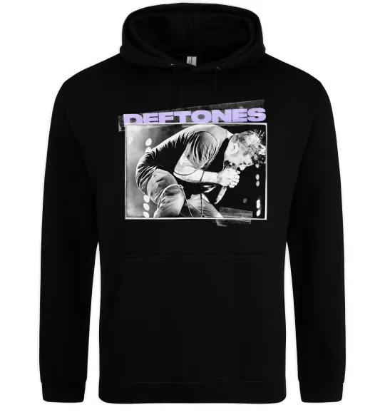 Чоловіча толстовка (худі) Deftones photo Чорний фото