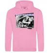 Женская толстовка (худи) Deftones photo Розовый фото