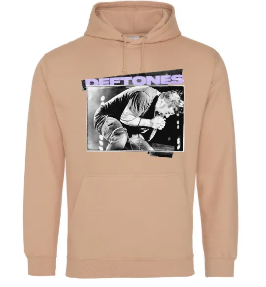 Жіноча толстовка (худі) Deftones photo Пісочний фото