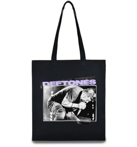 Эко-сумка Deftones photo Черный фото