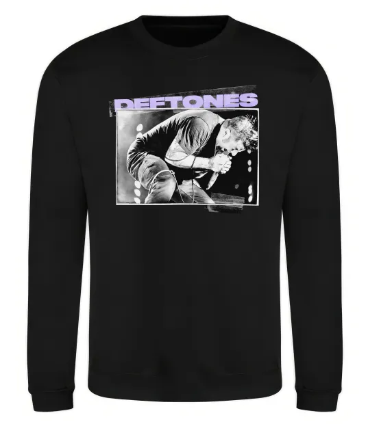 Свитшот Deftones photo Черный фото