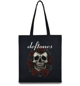 Еко-сумка Deftones skull and roses