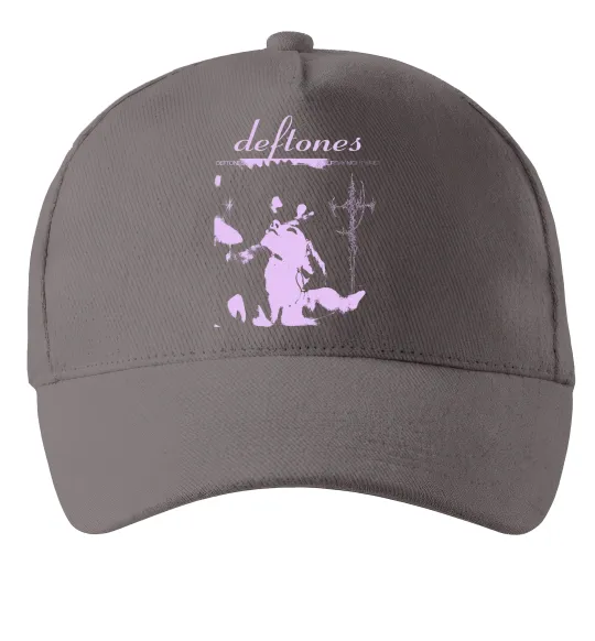 Кепка Deftones saturday night Серый фото