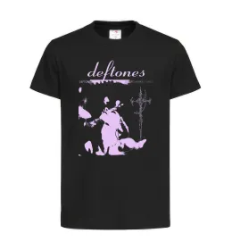 Дитяча футболка Deftones saturday night Чорний фото