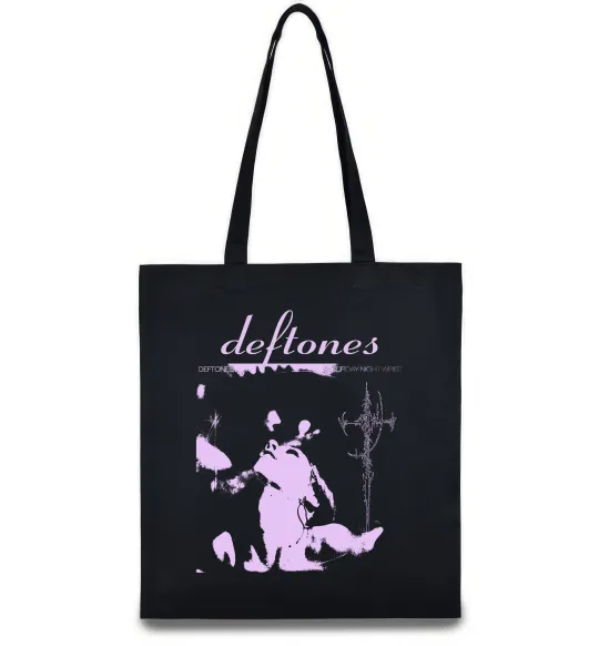 Эко-сумка Deftones saturday night Черный фото