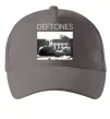 Кепка Deftones smoking Серый фото