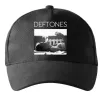 Кепка Deftones smoking Черный фото