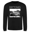 Світшот Deftones smoking Чорний фото