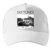 Кепка Deftones smoking Белый фото