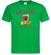 Мужская футболка Mullef wine social club Зеленый фото