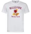 Мужская футболка Mullef wine social club Белый фото