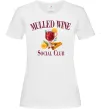 Женская футболка Mullef wine social club Белый фото