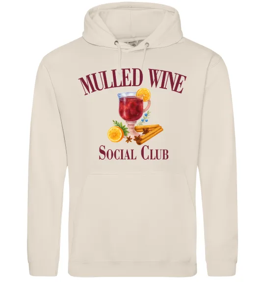 Мужская толстовка (худи) Mullef wine social club Таш фото