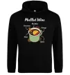 Жіноча толстовка (худі) Mulled wine Чорний фото