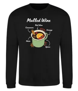 Свитшот Mulled wine Черный фото