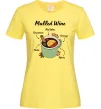 Жіноча футболка Mulled wine Лимонний фото