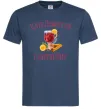Мужская футболка Клуб любителів глінтвейну Темно-синий фото