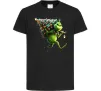 Дитяча футболка Грінч з ялинкою Чорний Дитяча футболка Грінч з ялинкою Чорний фото