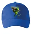 Кепка Грінч з ялинкою Ярко-синий фото