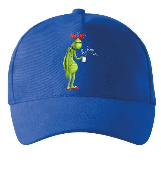 Кепка Грінч втомлений Яскраво-синій фото