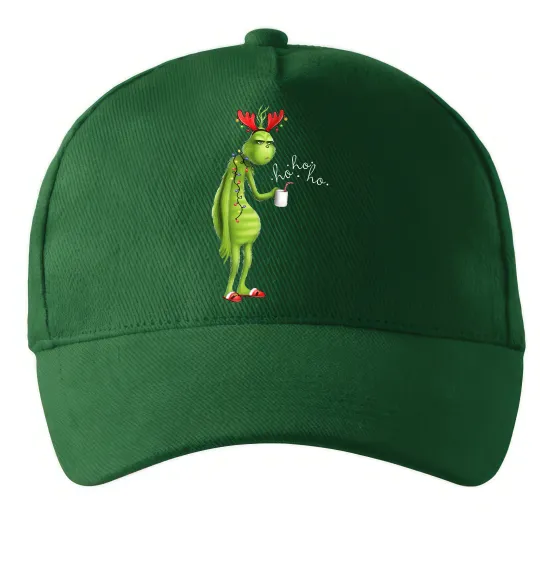 Кепка Грінч втомлений Темно-зелений фото