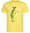 Чоловіча футболка Грінч втомлений Лимонний фото