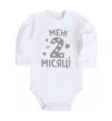 Детский боди По місяцям - 2 місяці Белый фото