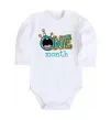 Дитячий бодік One month Білий фото