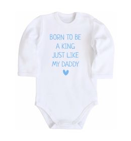 Дитячий бодік Born to be a king