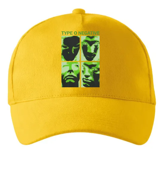 Кепка Type O Negative Сонячно жовтий фото