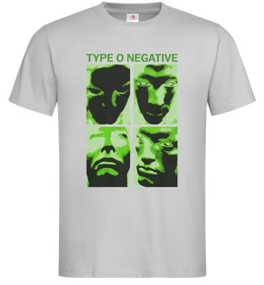 Мужская футболка Type O Negative Серый фото