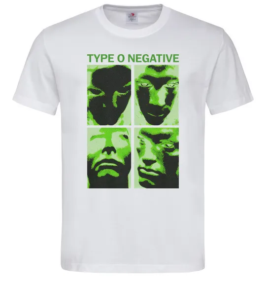 Мужская футболка Type O Negative Белый фото