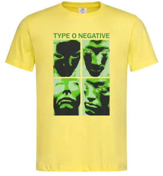 Мужская футболка Type O Negative Лимонный фото