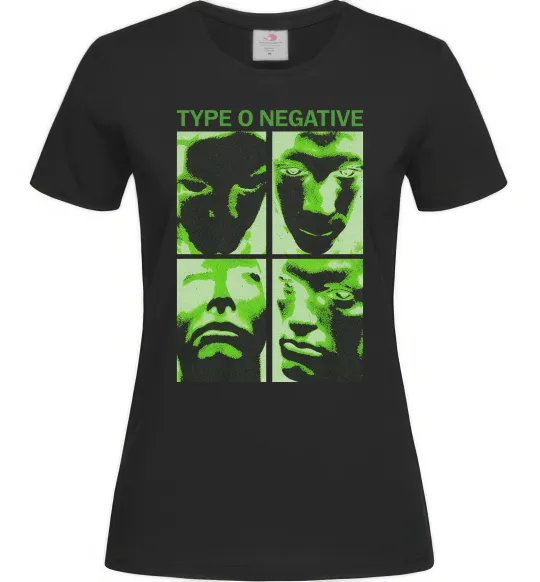 Женская футболка Type O Negative Черный фото
