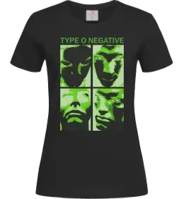 Женская футболка Type O Negative Черный фото