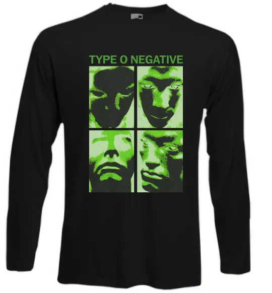 Лонгслів Type O Negative Чорний фото