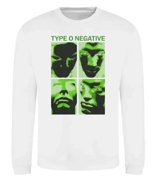 Світшот Type O Negative Білий фото