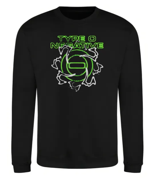 Свитшот Type O Negative logo Черный фото