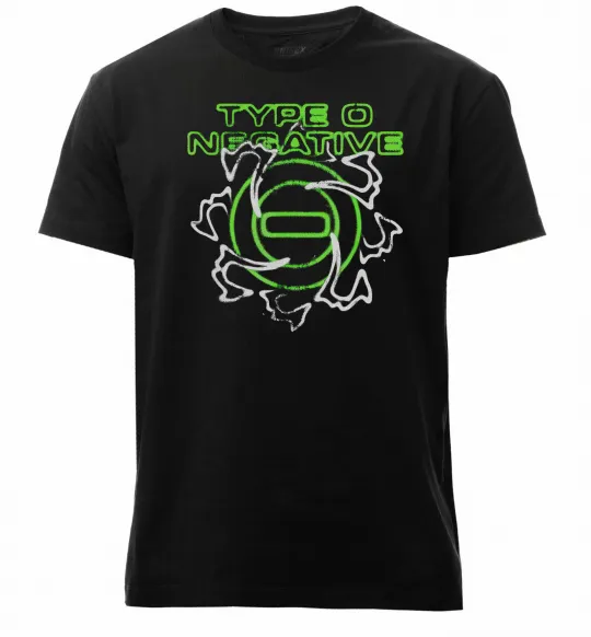 Чоловіча преміум футболка Type O Negative logo Чорний фото