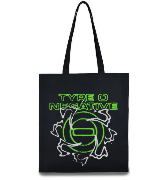 Еко-сумка Type O Negative logo Чорний фото