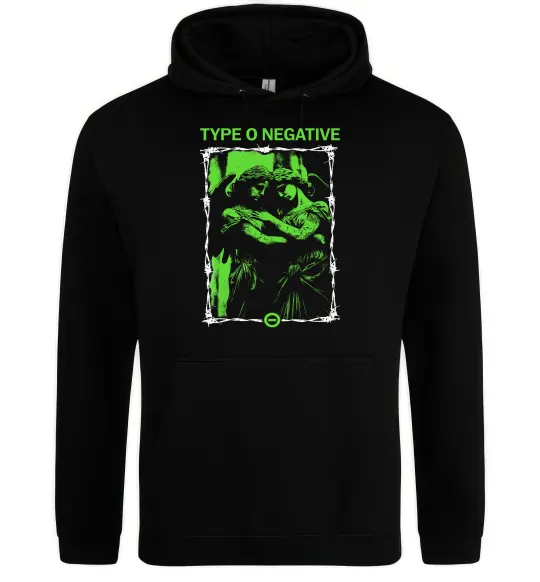 Женская толстовка (худи) Type o negative angels Черный фото