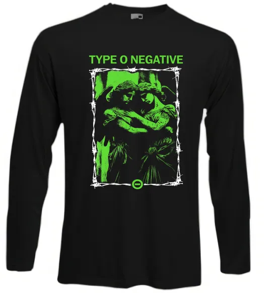 Лонгслів Type o negative angels Чорний фото