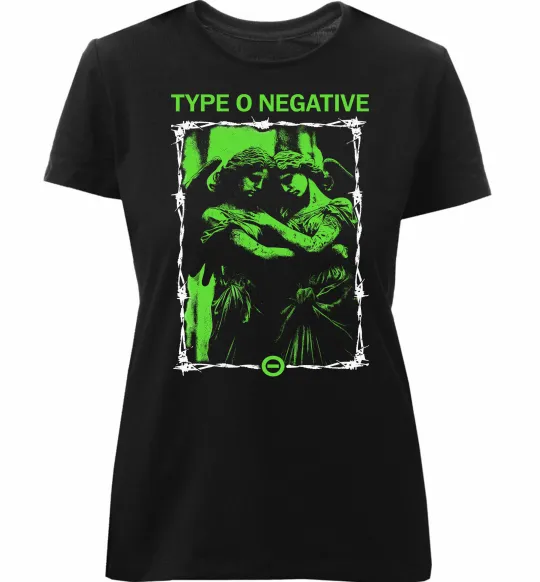 Женская премиум футболка Type o negative angels Черный фото