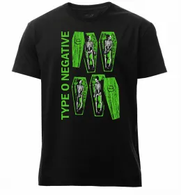 Мужская премиум футболка Type O Negative killing me Черный фото