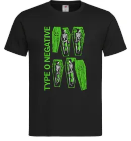Мужская футболка Type O Negative sceleton Черный фото
