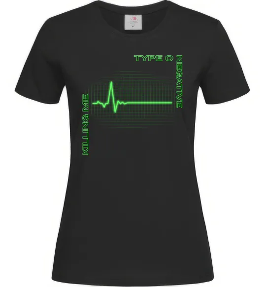 Женская футболка Type O Negative killing me Черный фото