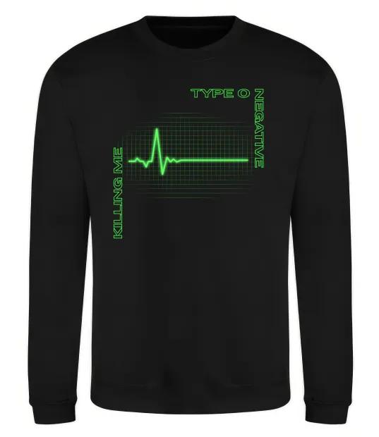 Свитшот Type O Negative killing me Черный фото