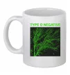 Чашка керамическая Type O Negative tree Белый фото