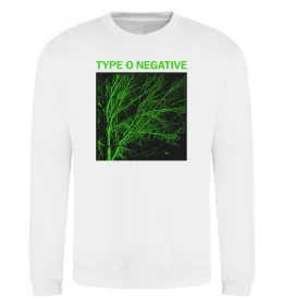 Свитшот Type O Negative tree Белый фото