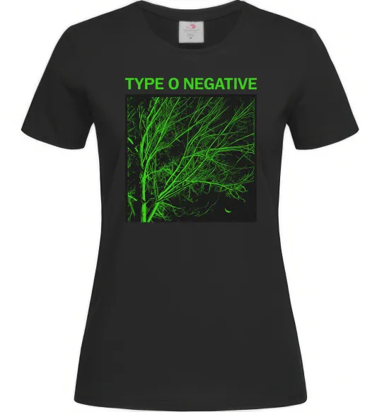 Женская футболка Type O Negative tree Черный фото
